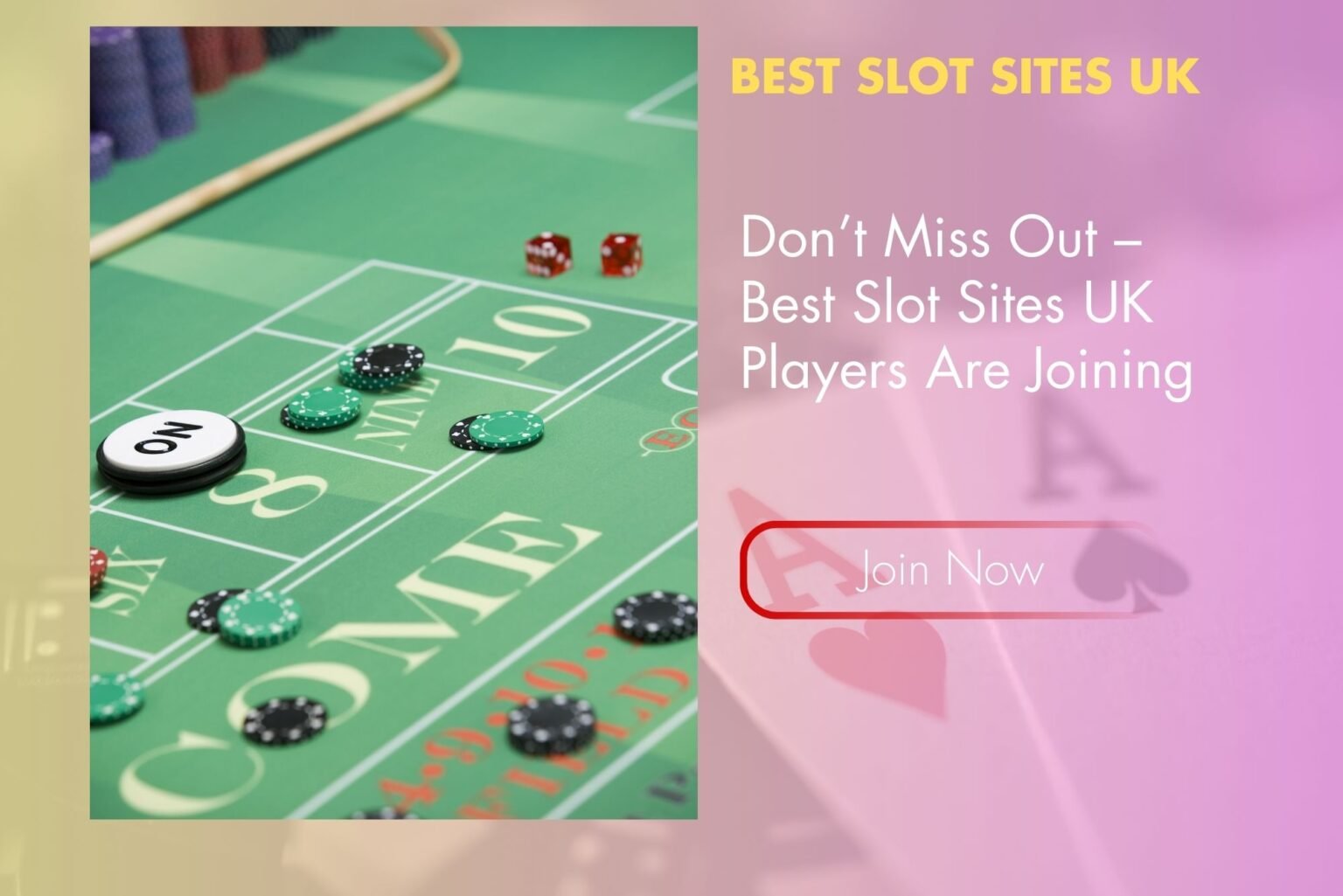 Don’t Miss Out – Best Slot Sites UK Players Are Joining
