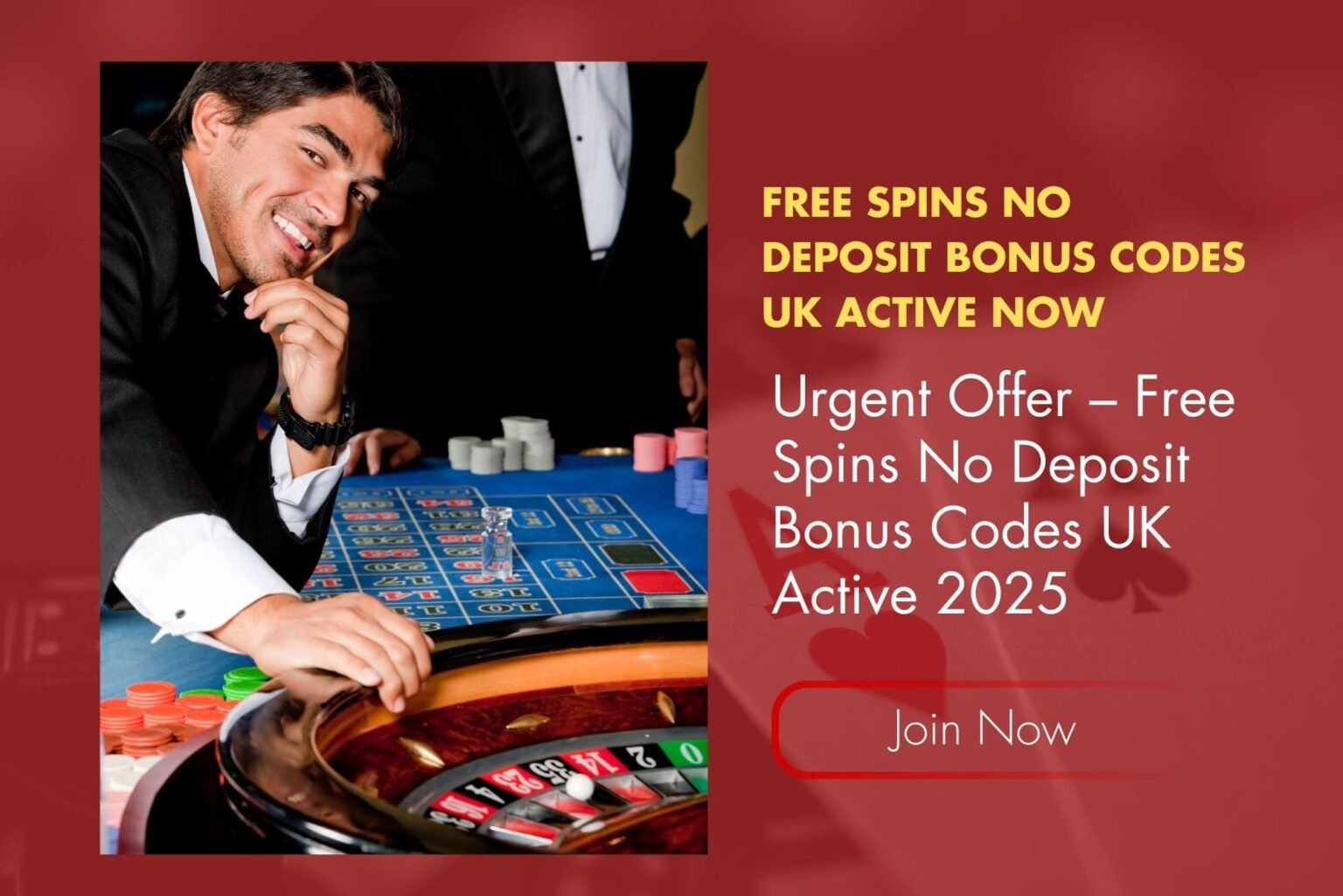 Urgent Offer – Free Spins No Deposit Bonus Codes UK Active 2025 Urgent Offer – Free Spins No Deposit Bonus Codes UK Active 2025