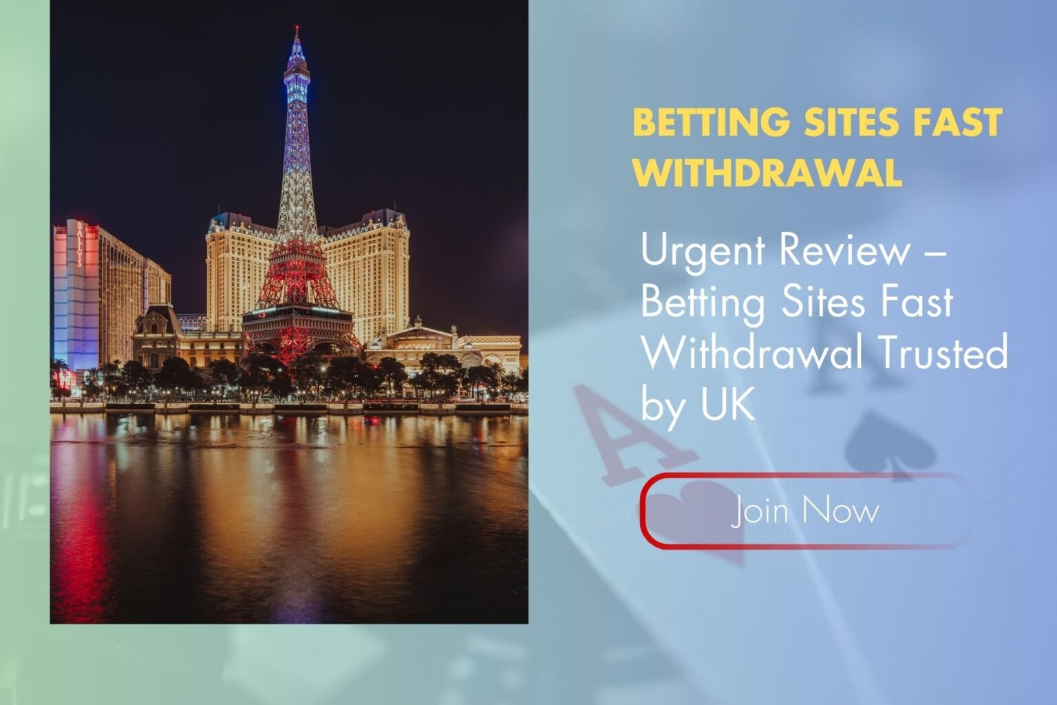 Urgent Review – Betting Sites Fast Withdrawal Trusted by UK