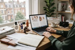 beauty writing and professional beauty content publishing