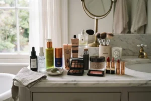 best beauty products UK buying guide with skincare and makeup