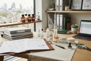 UK beauty industry regulations for cosmetic brands