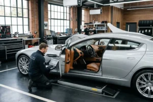 Car servicing for premium and luxury vehicles
